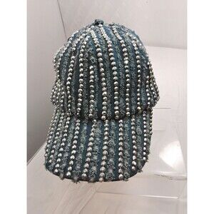 Women's Rhinestone Jean  Denim Hat Cap